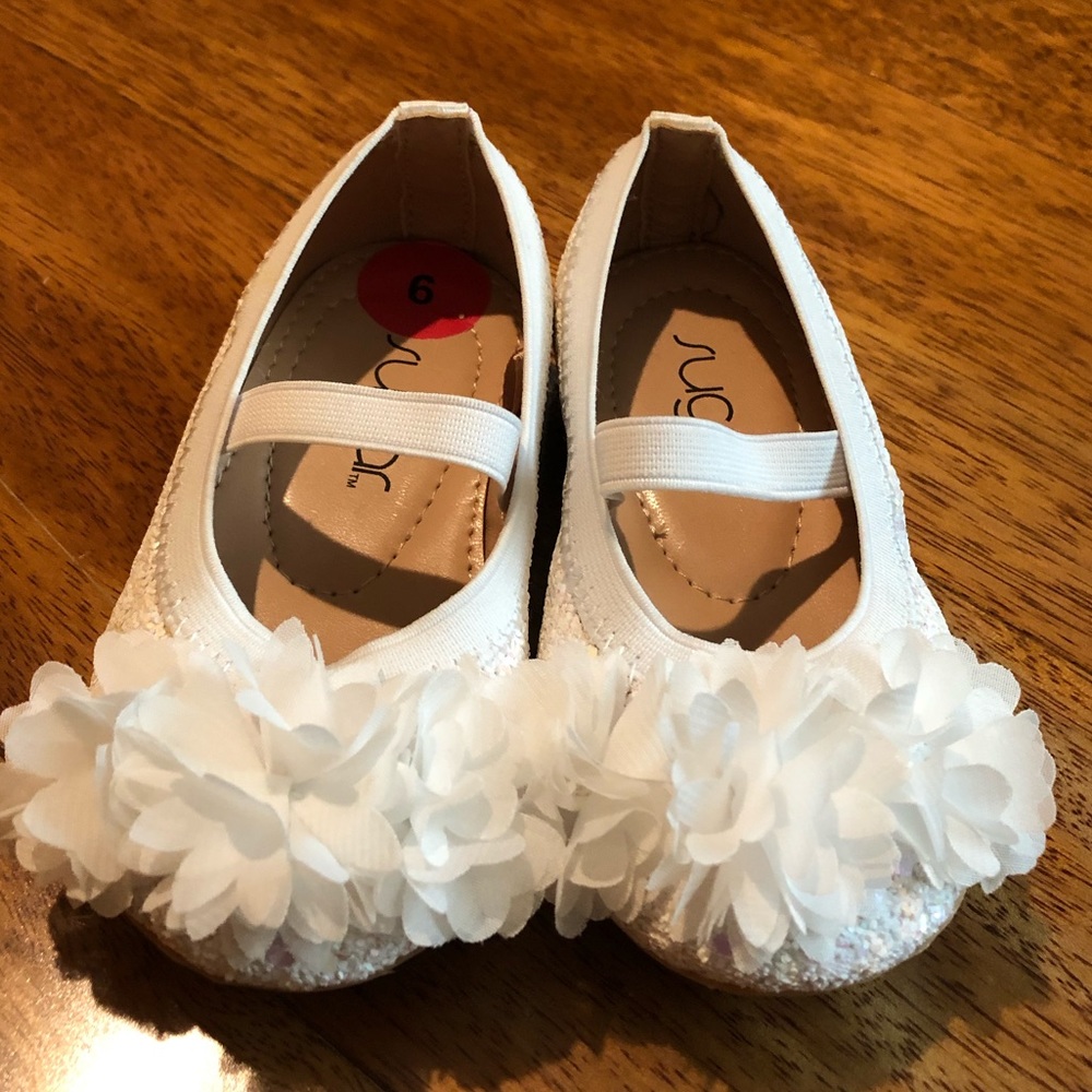 Sugar Brand Girls Flower Ballerina Shoes